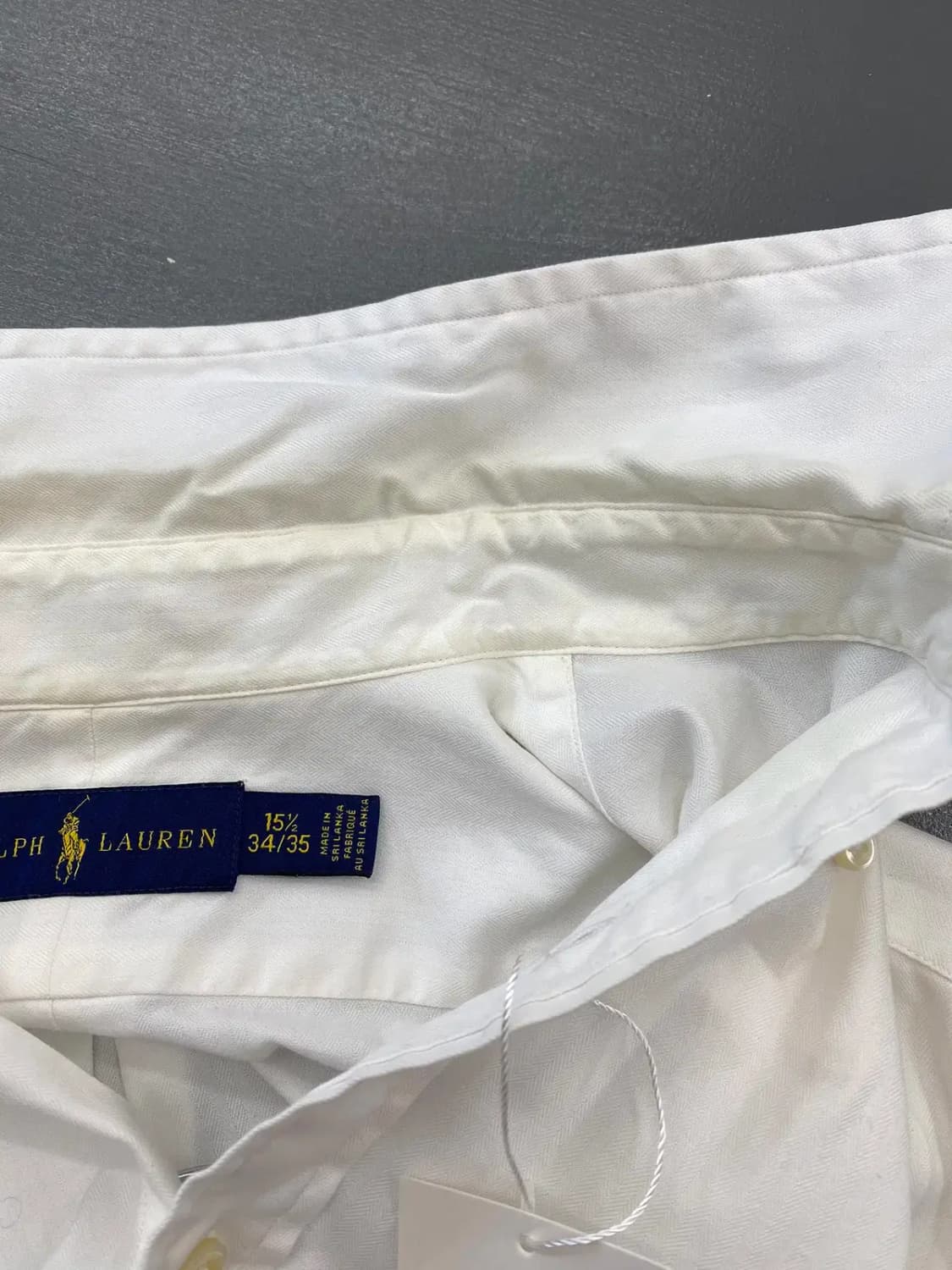 폴로 랄프로렌 솔리드 셔츠 (Man L)  [12226] 상품이미지8