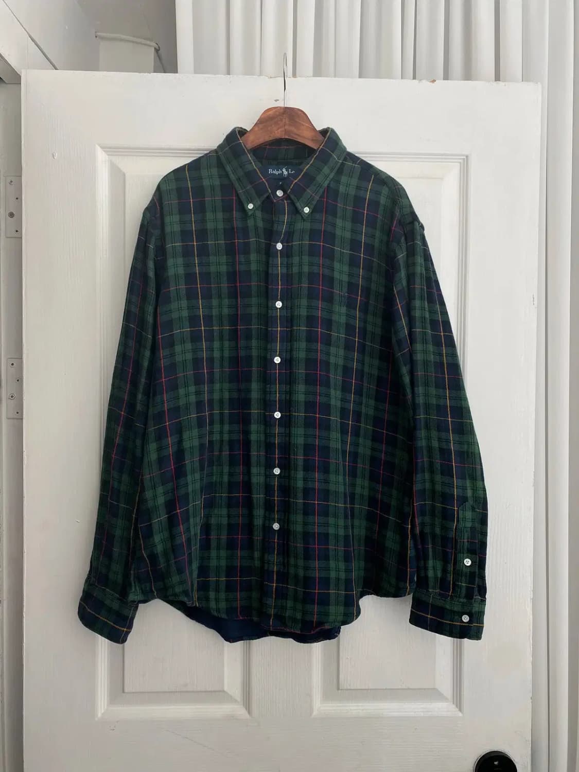 폴로 랄프로렌 체크 남방 셔츠 (Man 2XL) [12230] 상품이미지3