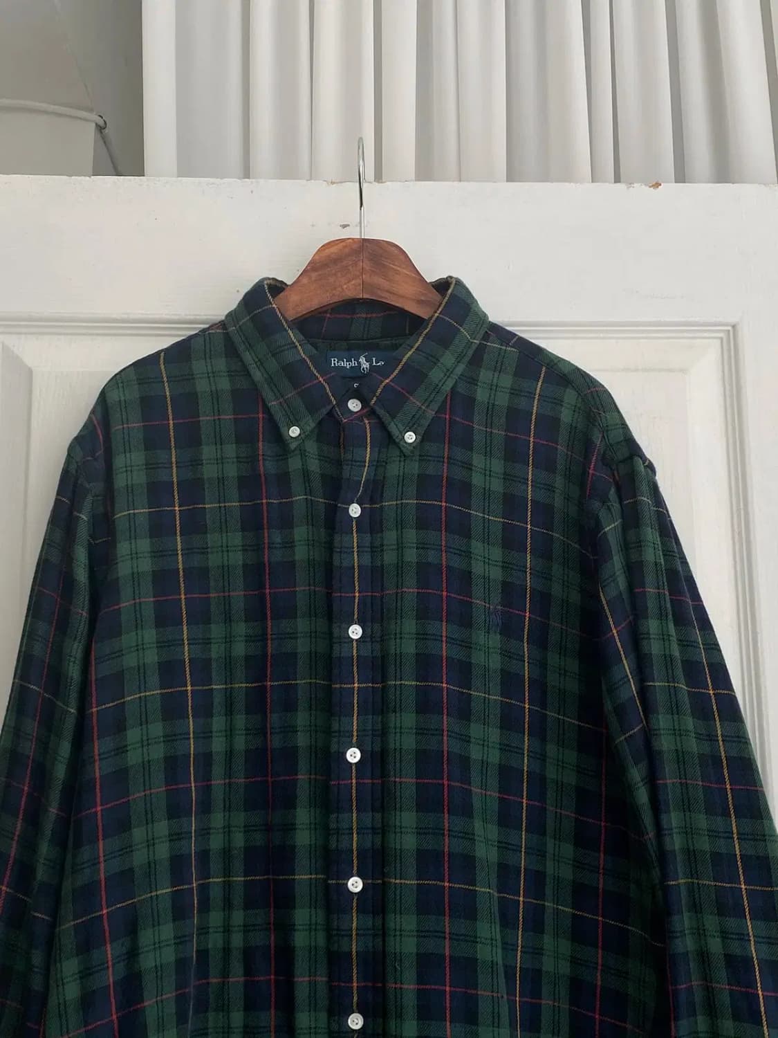 폴로 랄프로렌 체크 남방 셔츠 (Man 2XL) [12230] 상품이미지4