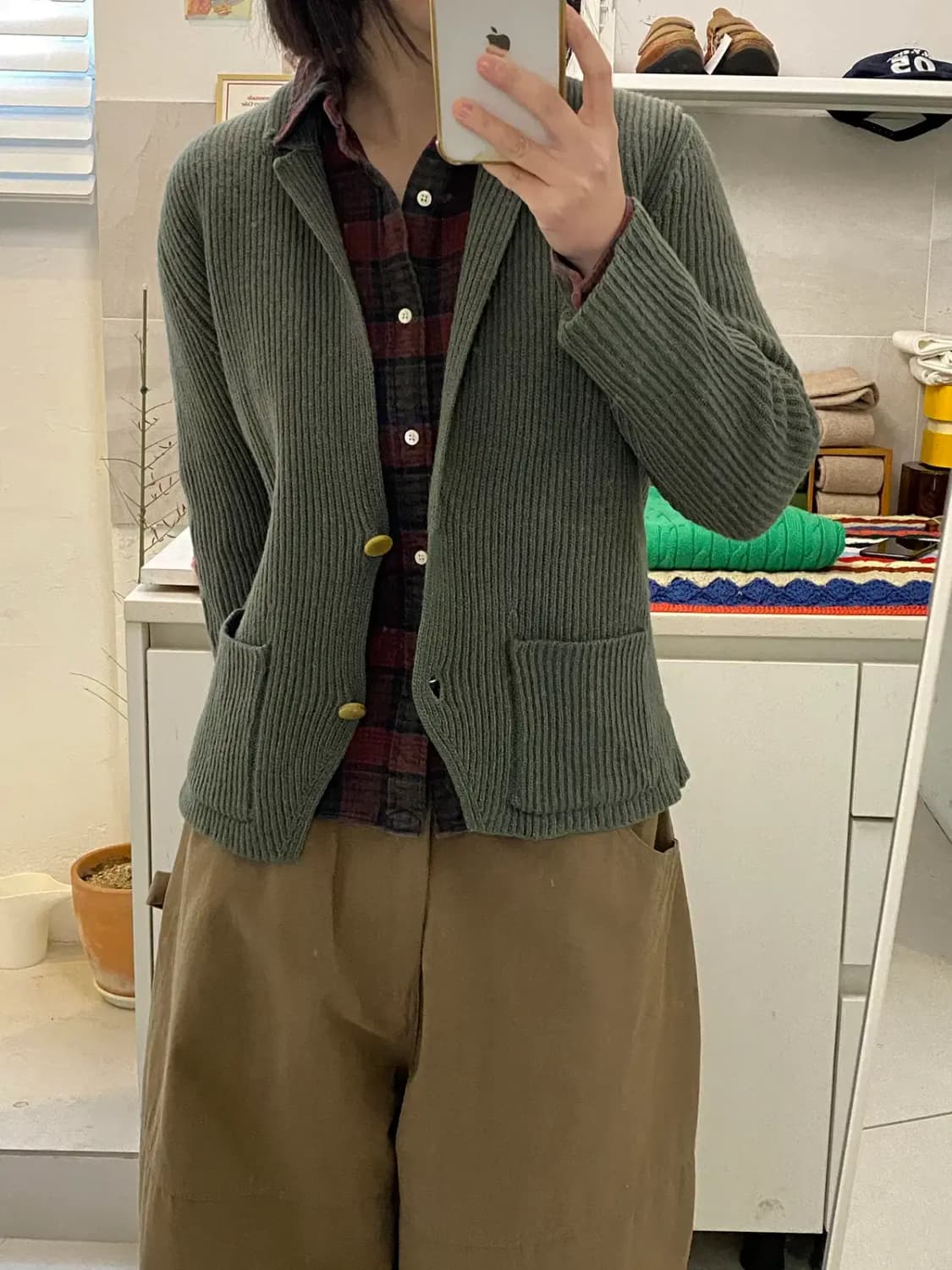 빈티지 니트 가디건 (Woman L)  [12233] 상품이미지2