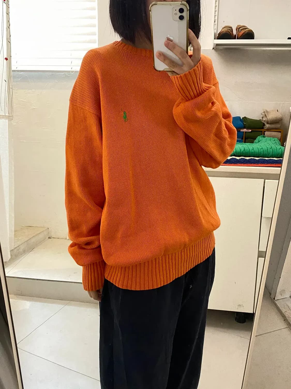 폴로 랄프로렌 라운드 니트 (Man XL)  [12249] 상품이미지1