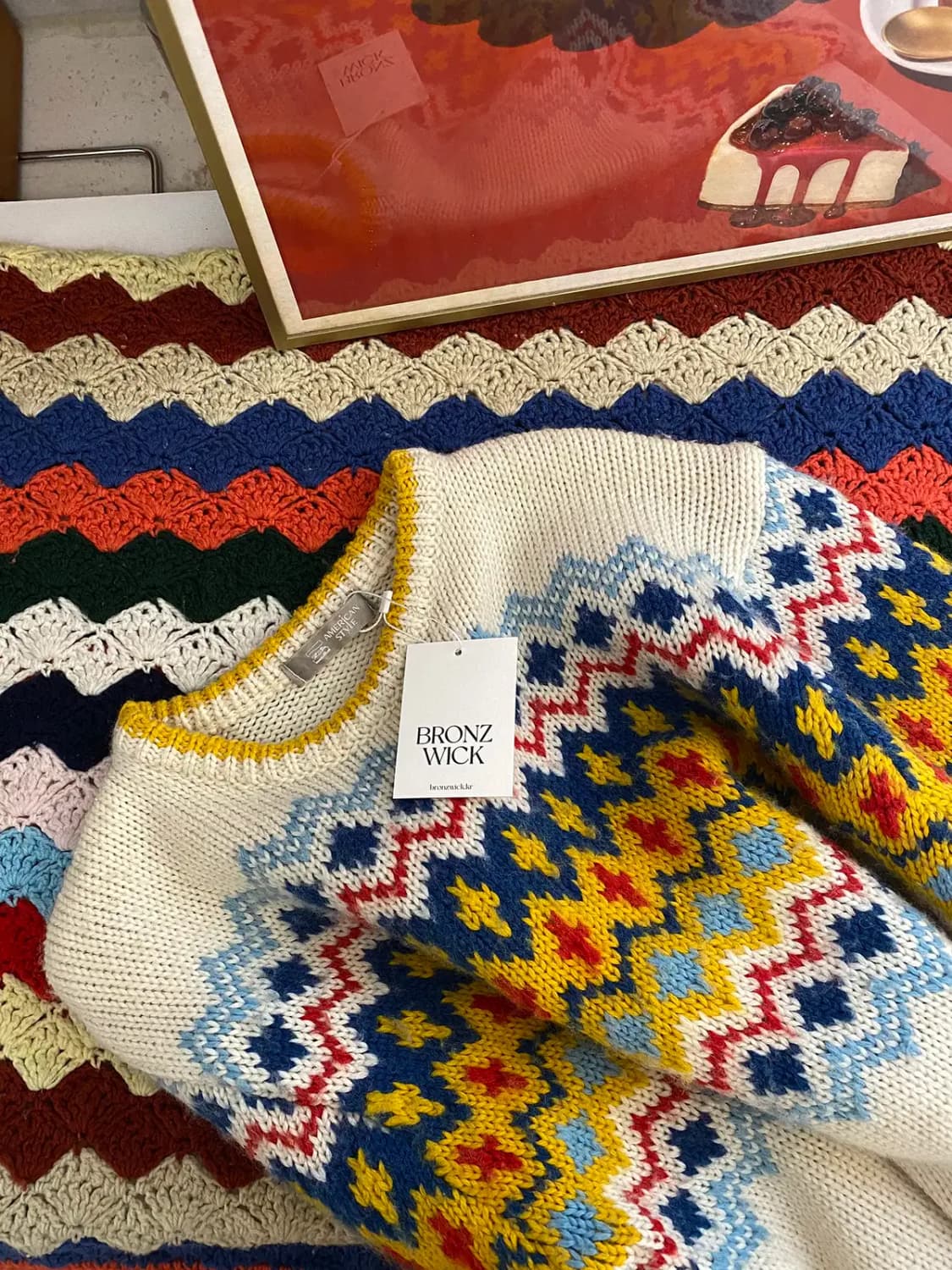 빈티지 노르딕 니트 (Woman L)  [12251] 상품이미지1