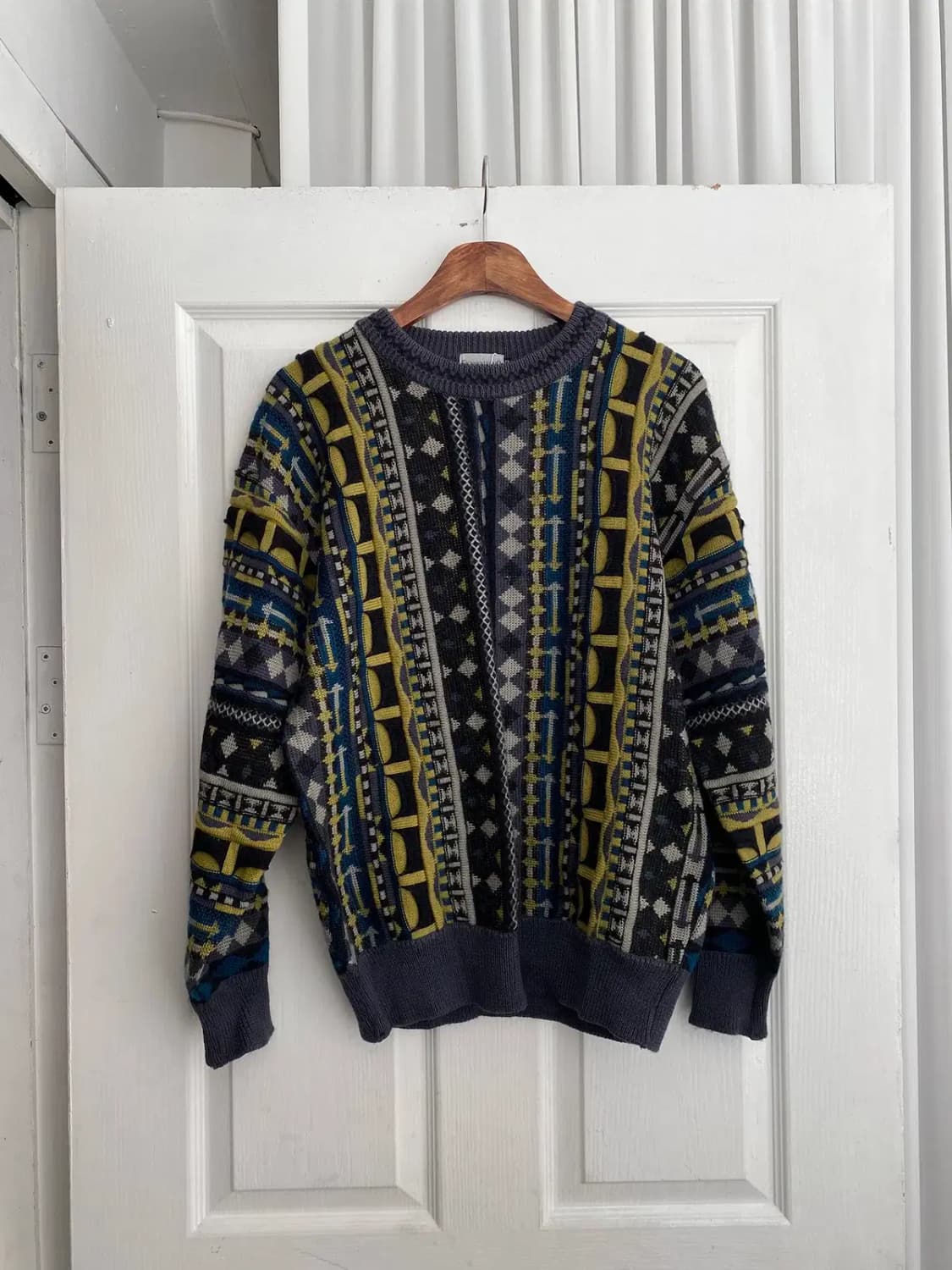 빈티지 아가일 패턴 니트 (Man M)  [12272] 상품이미지2