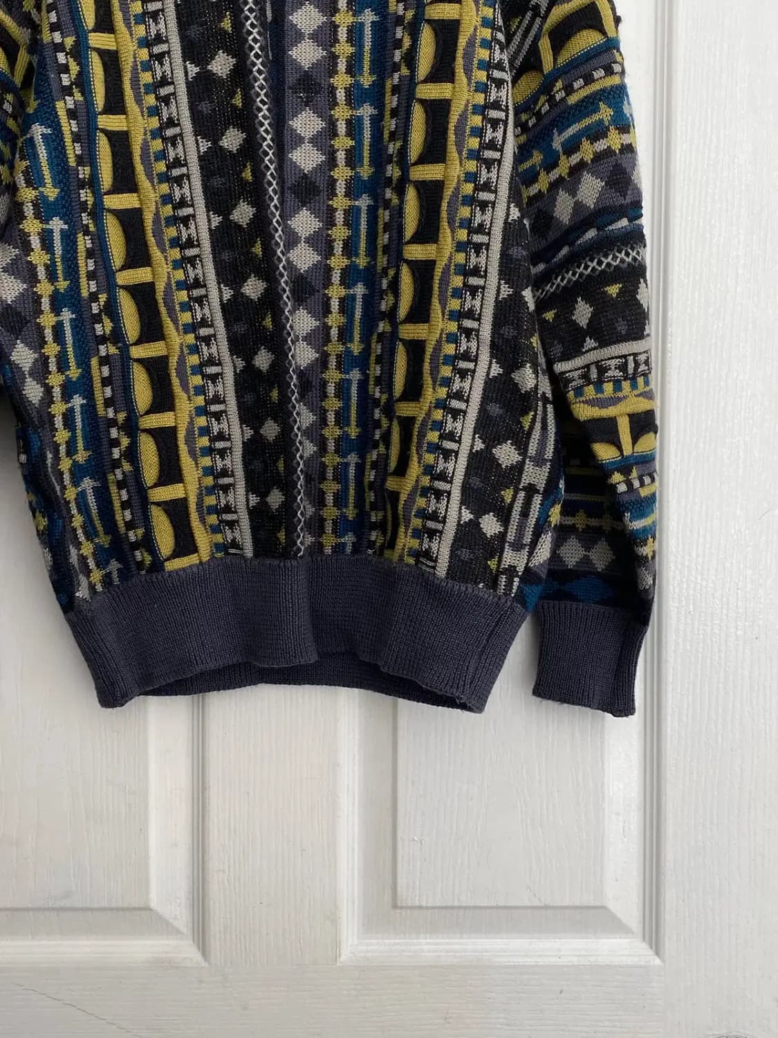 빈티지 아가일 패턴 니트 (Man M)  [12272] 상품이미지4