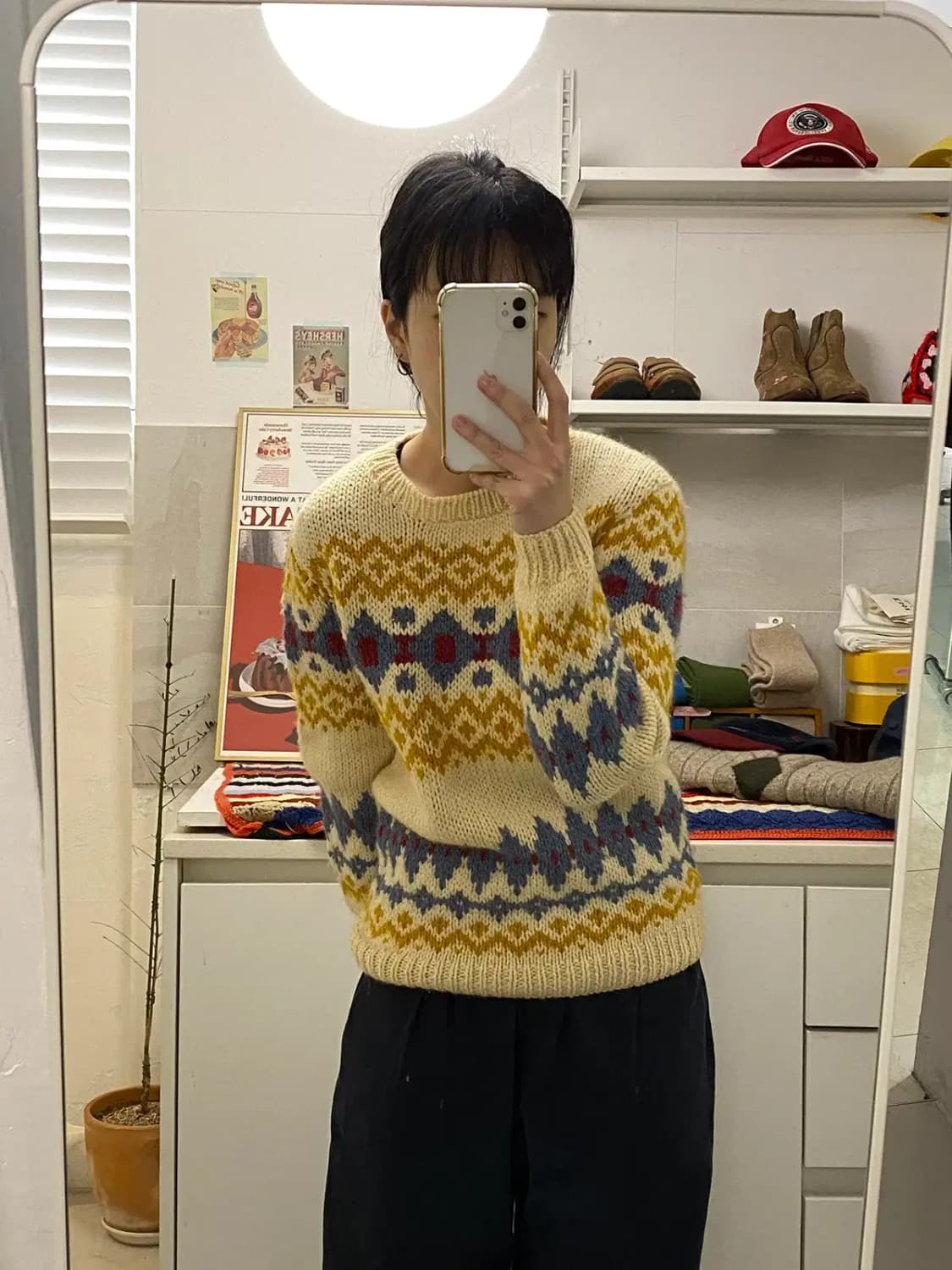 빈티지 노르딕 니트 (Woman M)  [12277] 상품이미지1