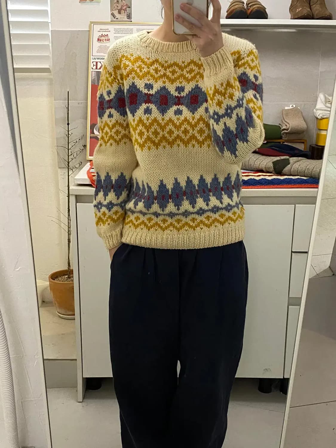 빈티지 노르딕 니트 (Woman M)  [12277] 상품이미지2