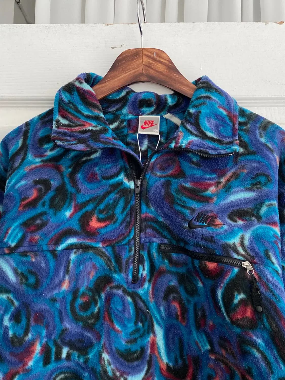 나이키 패턴 반집업 후리스 (Man L)  [12295] 상품이미지3