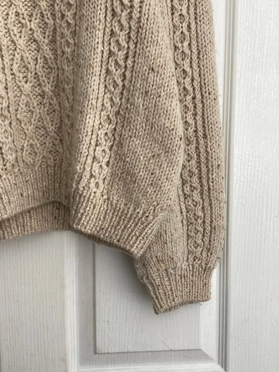 빈티지 폴라 꽈배기 니트 (Woman XL)  [12298] 상품이미지5