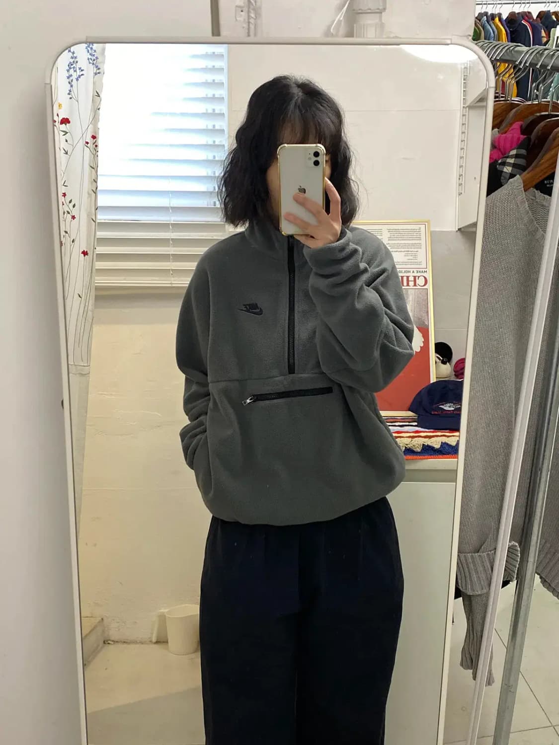 나이키 반집업 후리스 (Man S)  [12311] 상품이미지1