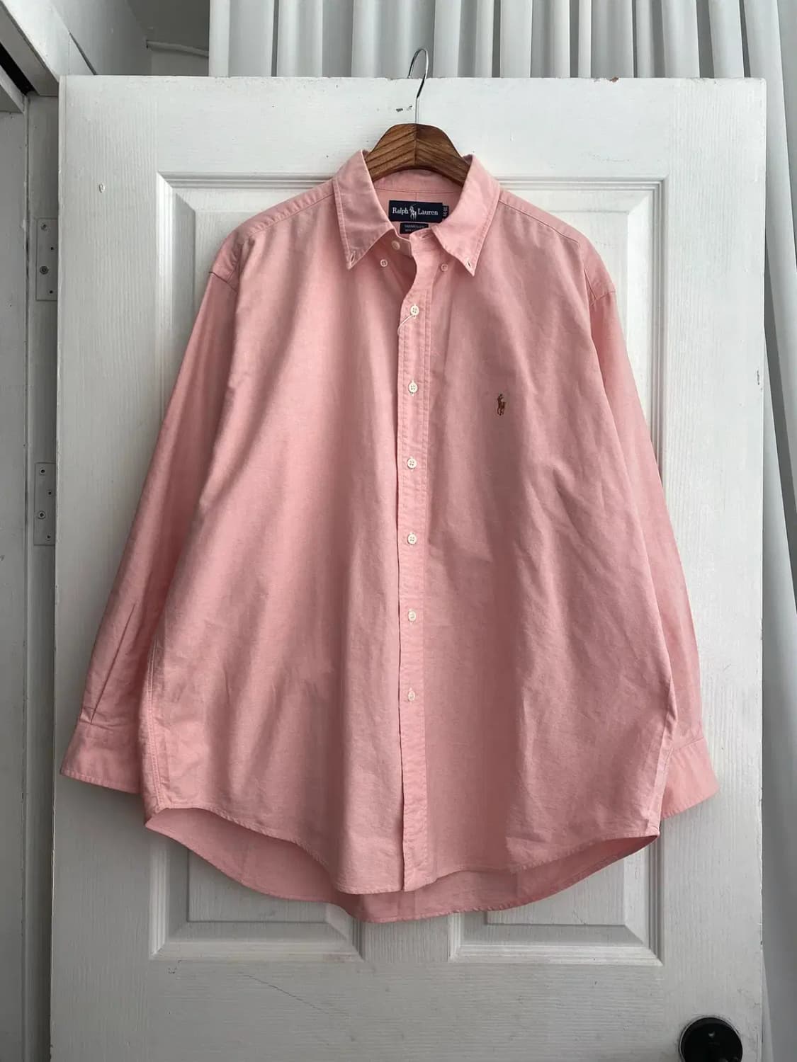 폴로 랄프로렌 솔리드 셔츠 (Man 2XL) [12315] 상품이미지2