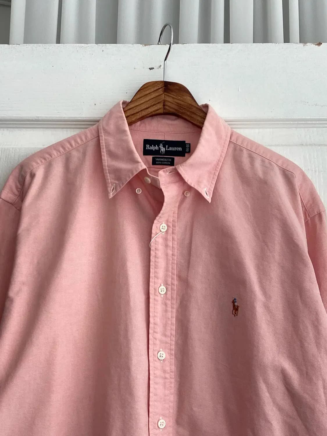 폴로 랄프로렌 솔리드 셔츠 (Man 2XL) [12315] 상품이미지3