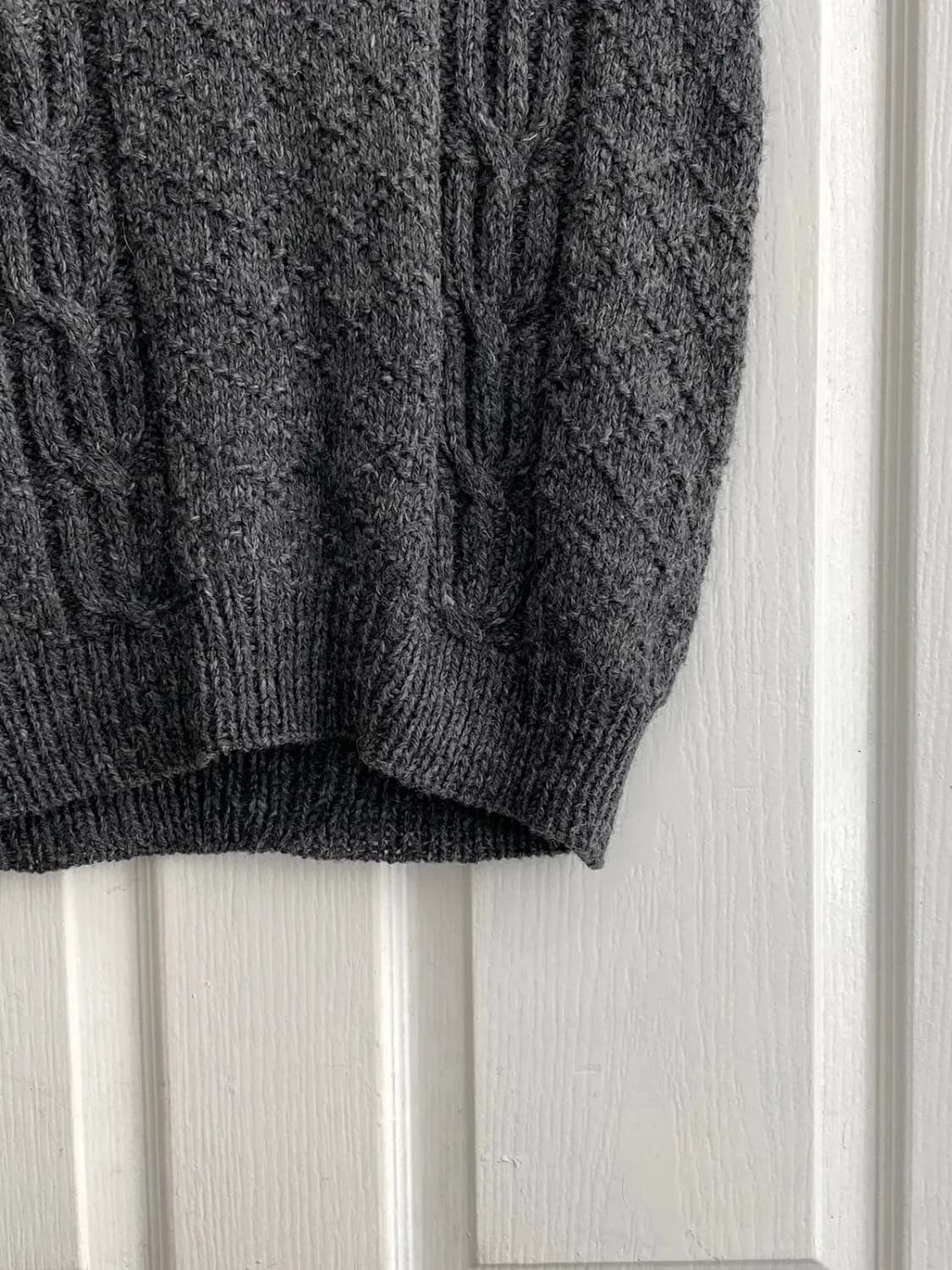 빈티지 꽈배기 니트 베스트 (Man S)[12339] 상품이미지6