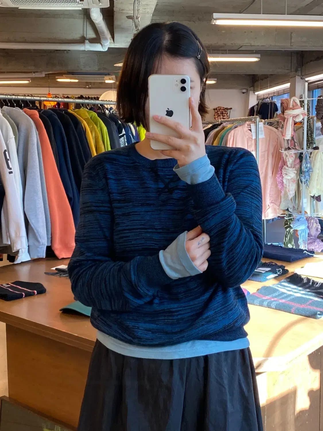 아페쎄 패턴 니트 (Woman M) B0810 상품이미지1