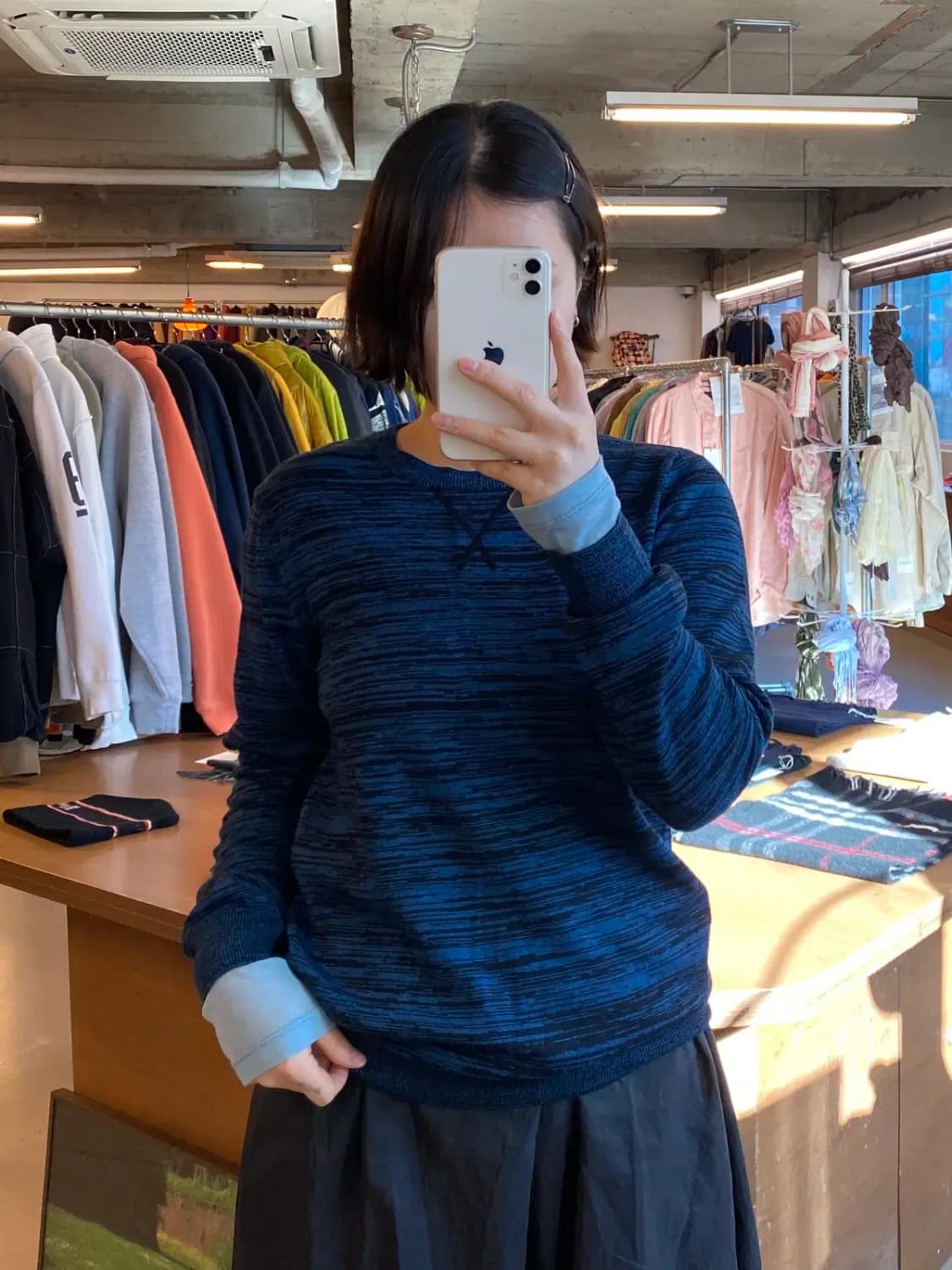 아페쎄 패턴 니트 (Woman M) B0810 상품이미지2