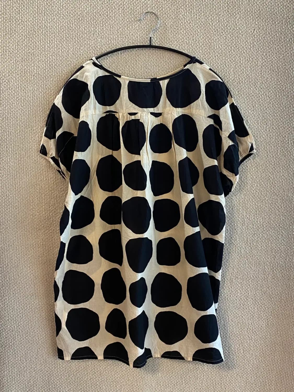빈티지 도트 블라우스 B807 상품이미지3