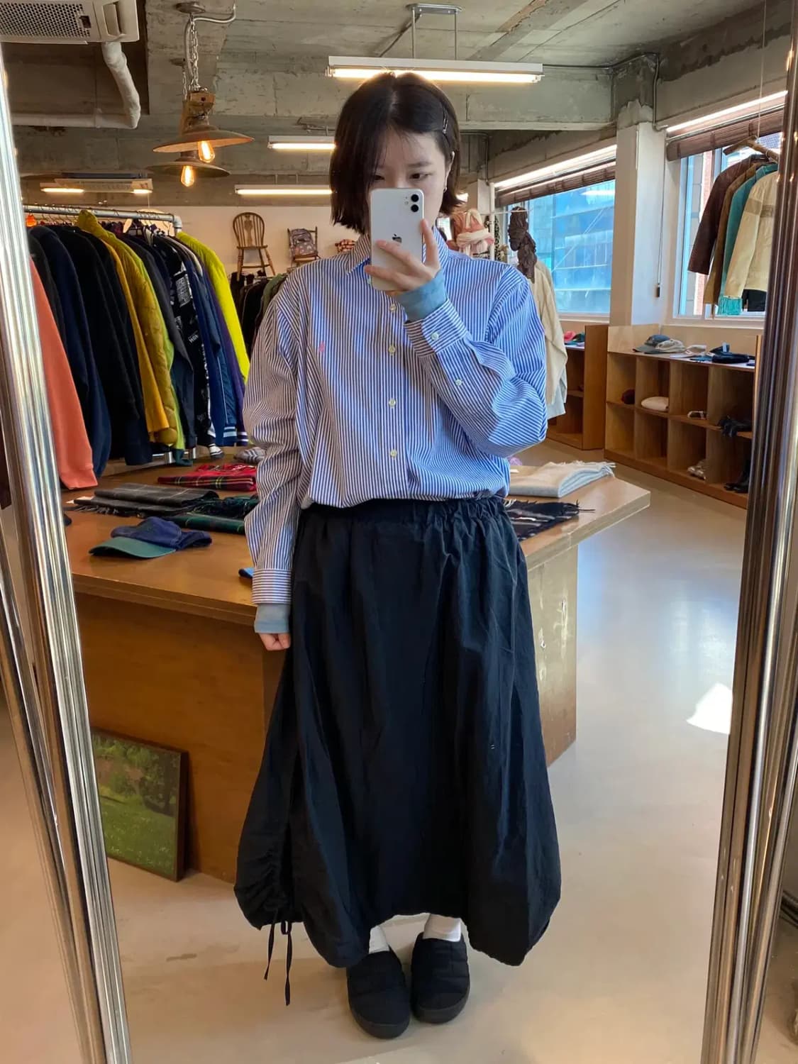 폴로 랄프로렌 스트라이프 셔츠 (Man L) B0799 상품이미지2