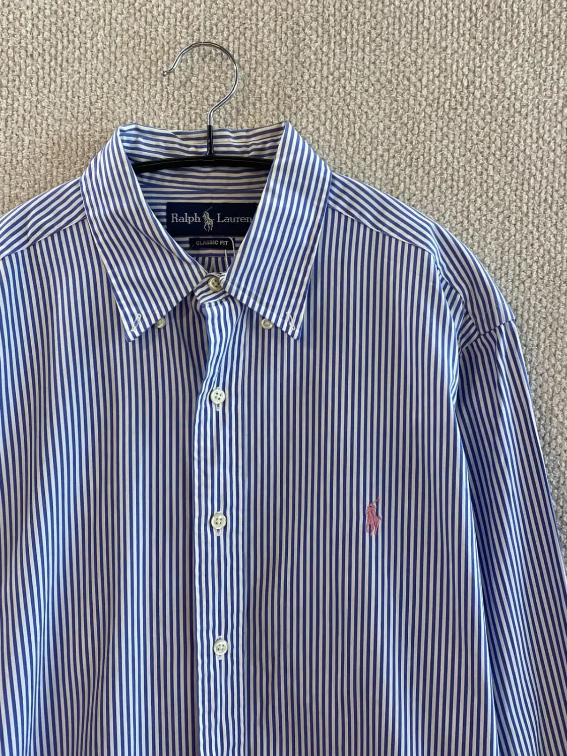 폴로 랄프로렌 스트라이프 셔츠 (Man L) B0799 상품이미지4