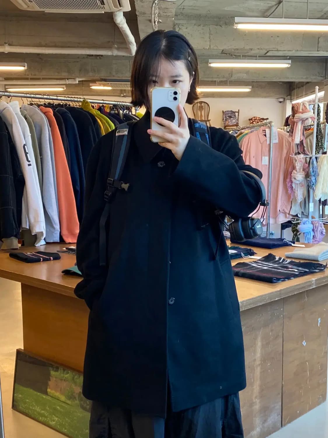 빈티지 캐시미어 코트 (Woman  L) B0798 상품이미지2