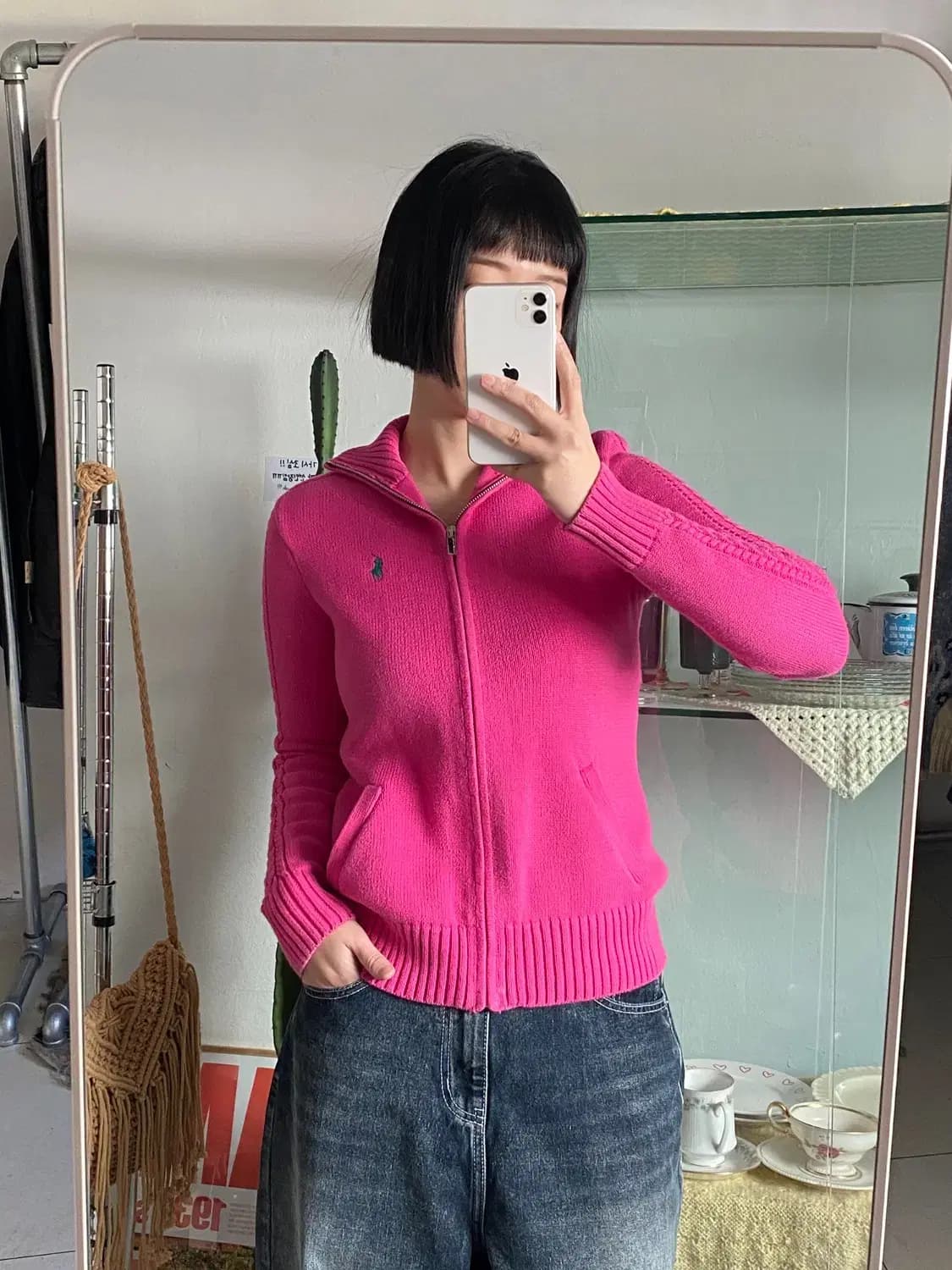 폴로 랄프로렌 니트 집업 (Woman XS) 12375 상품이미지1