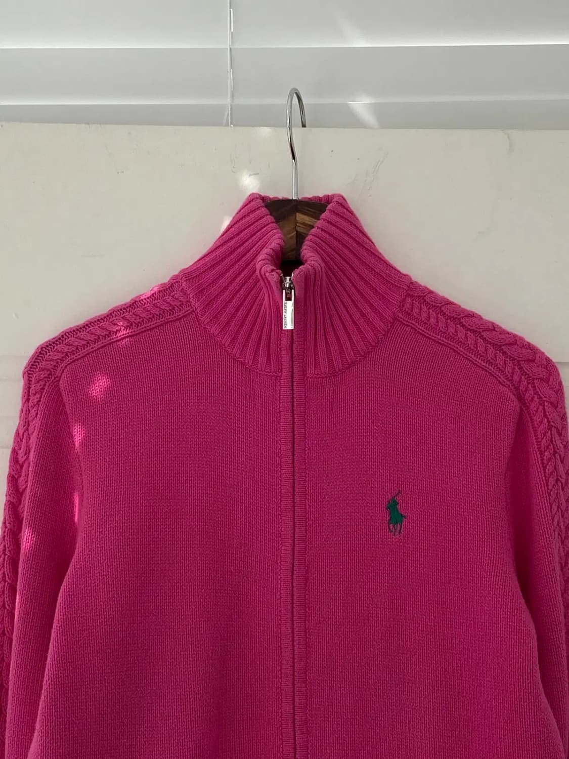 폴로 랄프로렌 니트 집업 (Woman XS) 12375 상품이미지4