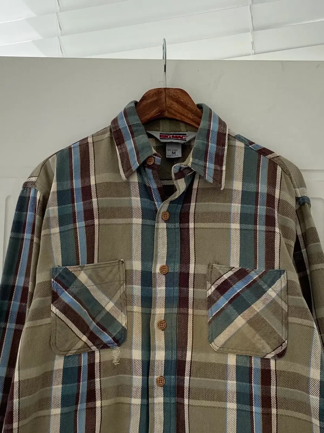 BigMac 포켓 체크 셔츠 (Man M) 12397 상품이미지5