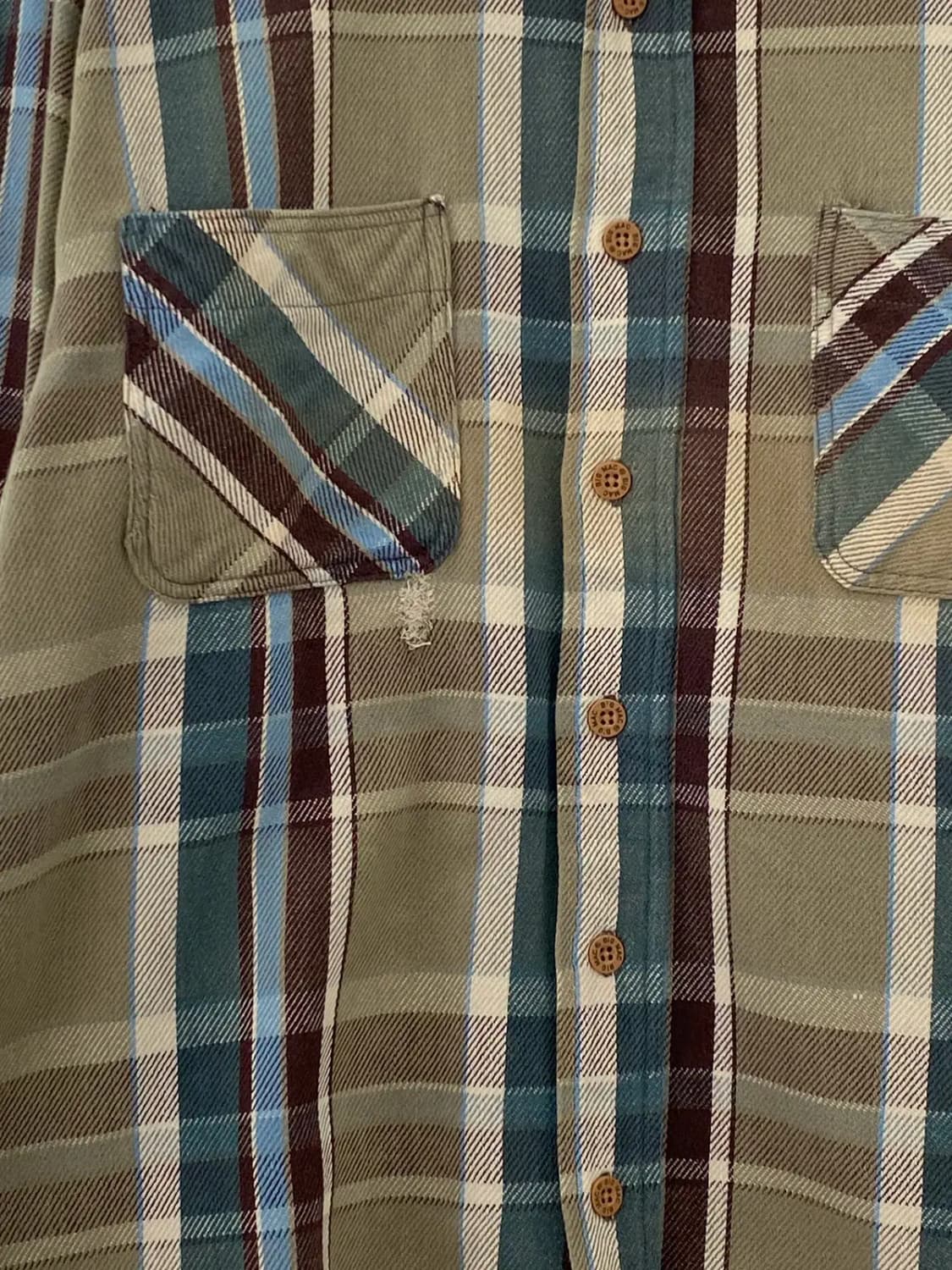 BigMac 포켓 체크 셔츠 (Man M) 12397 상품이미지7