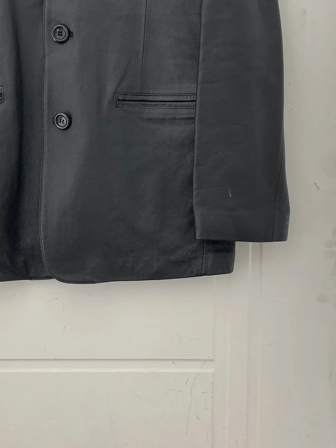 빈티지 리얼 레더 자켓 (Man M) 12388 상품이미지7