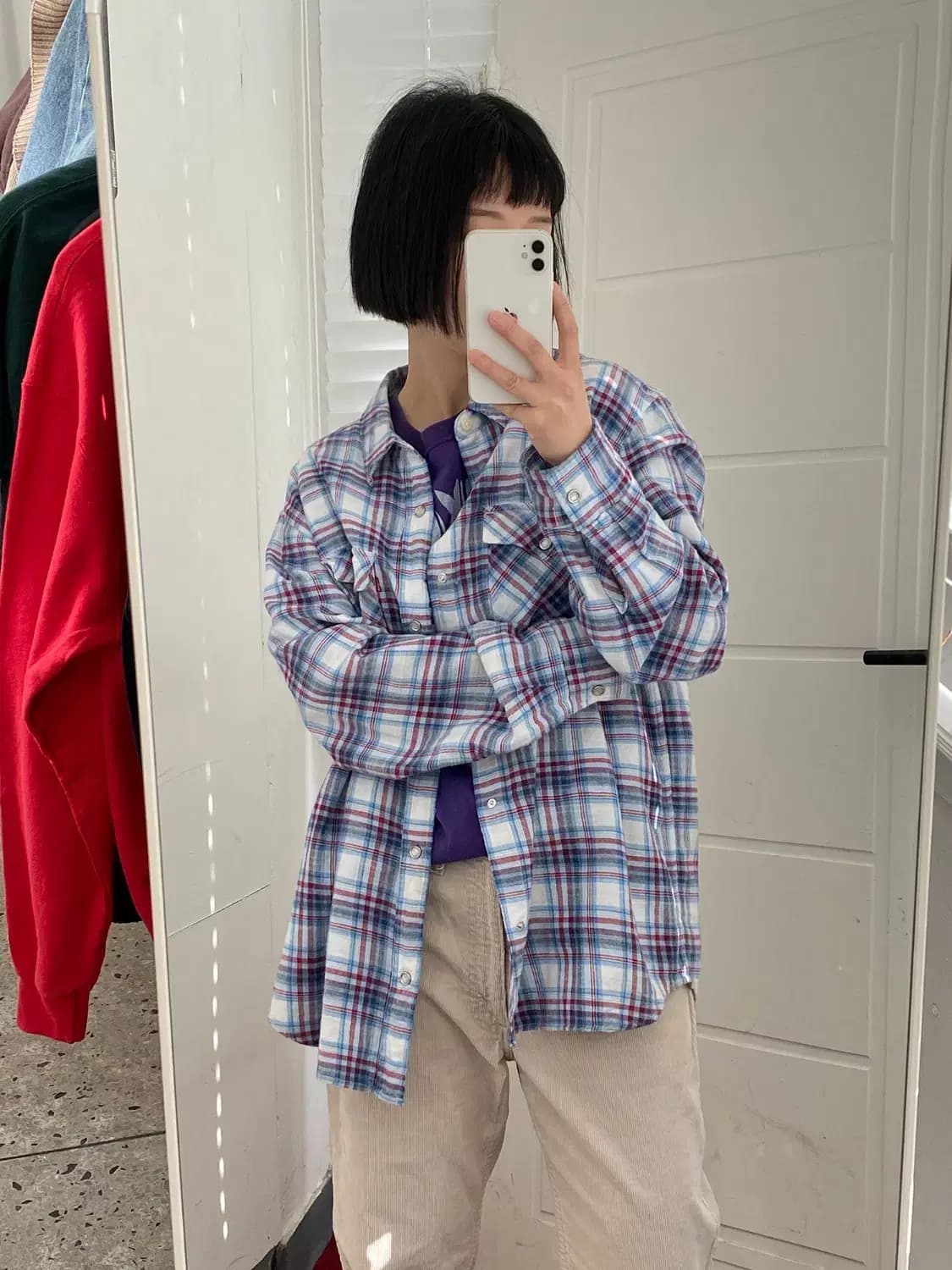 리바이스 포켓 체크 셔츠 (Man L) 12383 상품이미지1