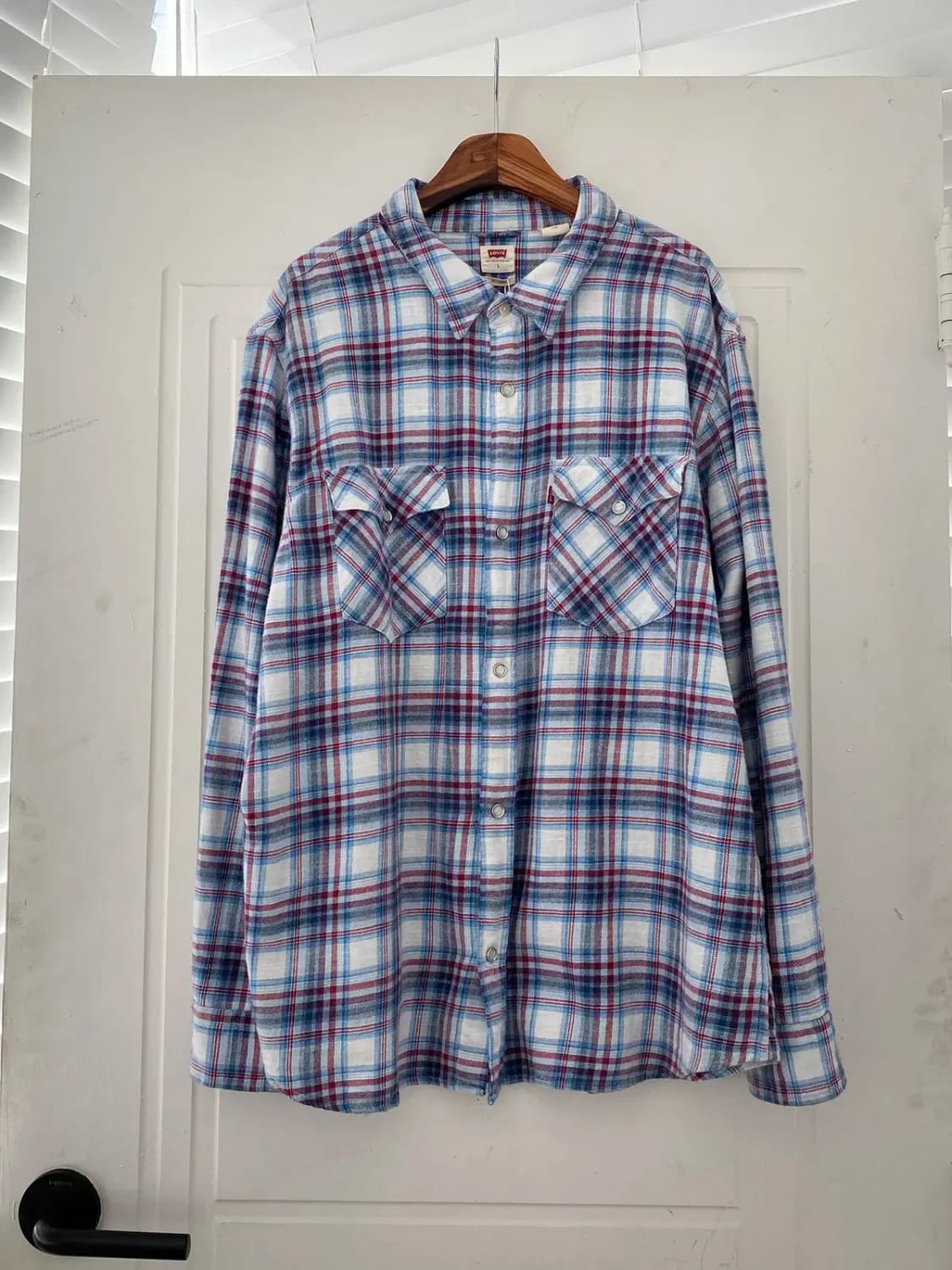 리바이스 포켓 체크 셔츠 (Man L) 12383 상품이미지2