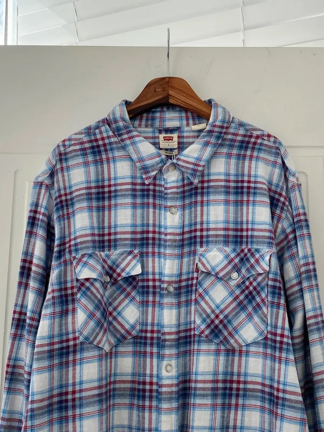 리바이스 포켓 체크 셔츠 (Man L) 12383 상품이미지4