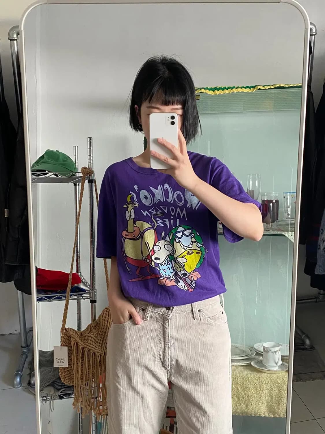 빈티지 프린팅 1/2 티셔츠 (Man M) 12382 상품이미지2