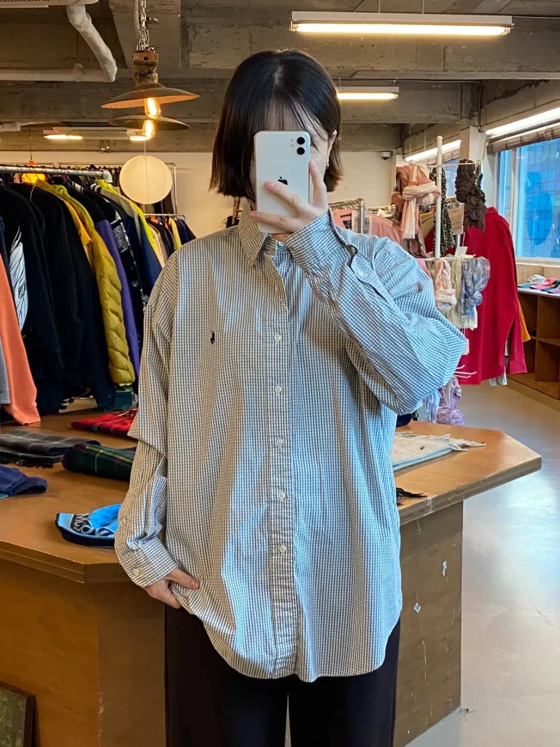 폴로 랄프로렌 체크 셔츠 (Man 2XL) B0825 상품이미지1