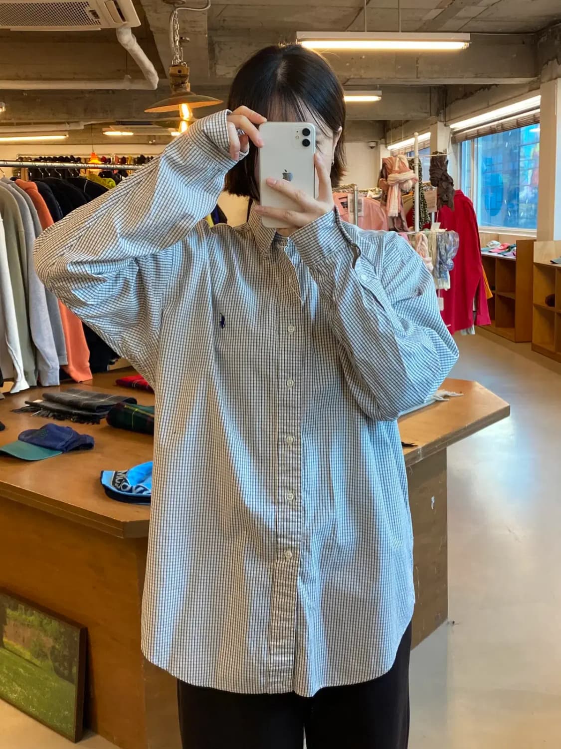 폴로 랄프로렌 체크 셔츠 (Man 2XL) B0825 상품이미지2