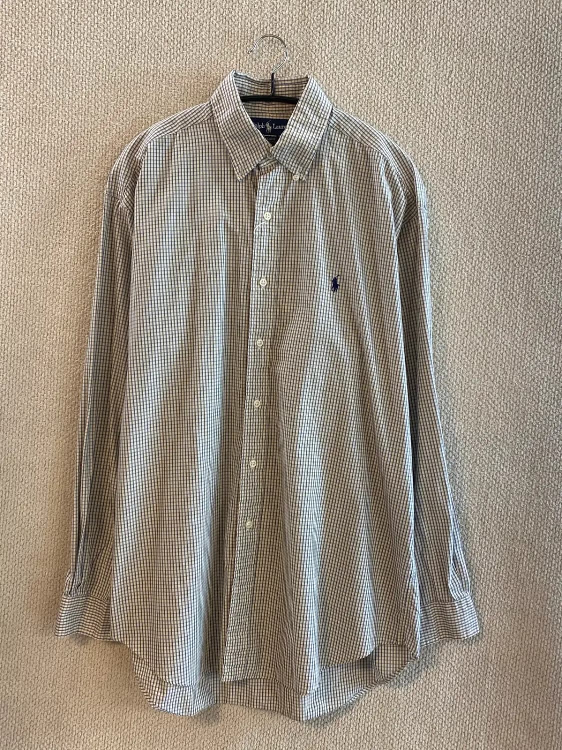 폴로 랄프로렌 체크 셔츠 (Man 2XL) B0825 상품이미지3