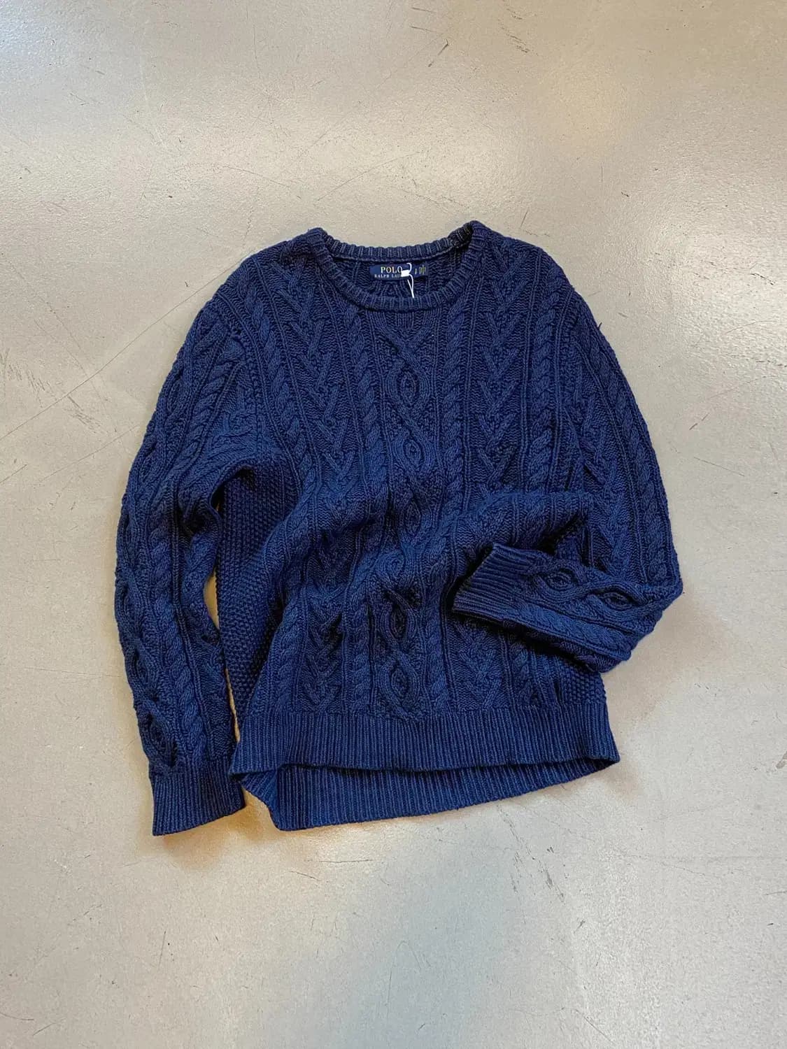 폴로 랄프로렌 케이블 니트 (Man S~M) B0824 상품이미지1