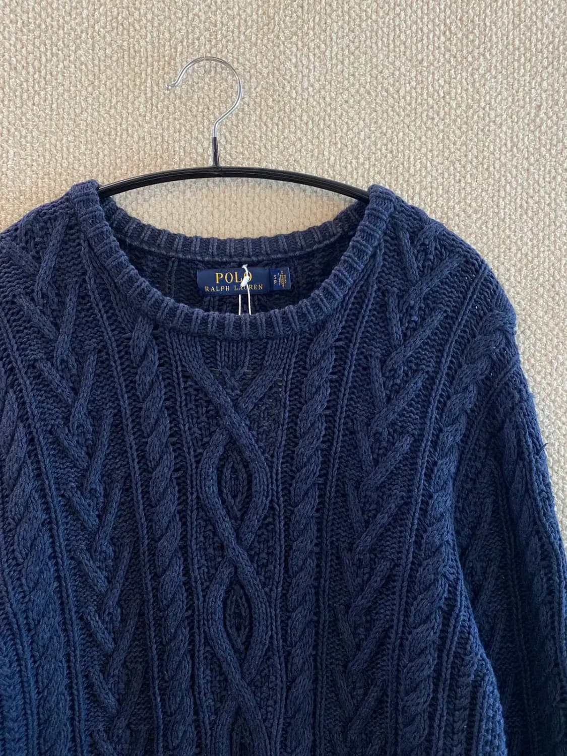 폴로 랄프로렌 케이블 니트 (Man S~M) B0824 상품이미지3