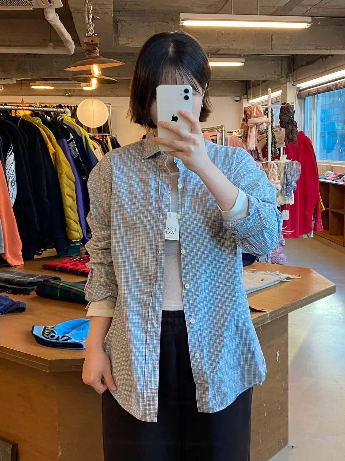 폴로 랄프로렌 체크 셔츠 (Man S~M) B0820 상품이미지1