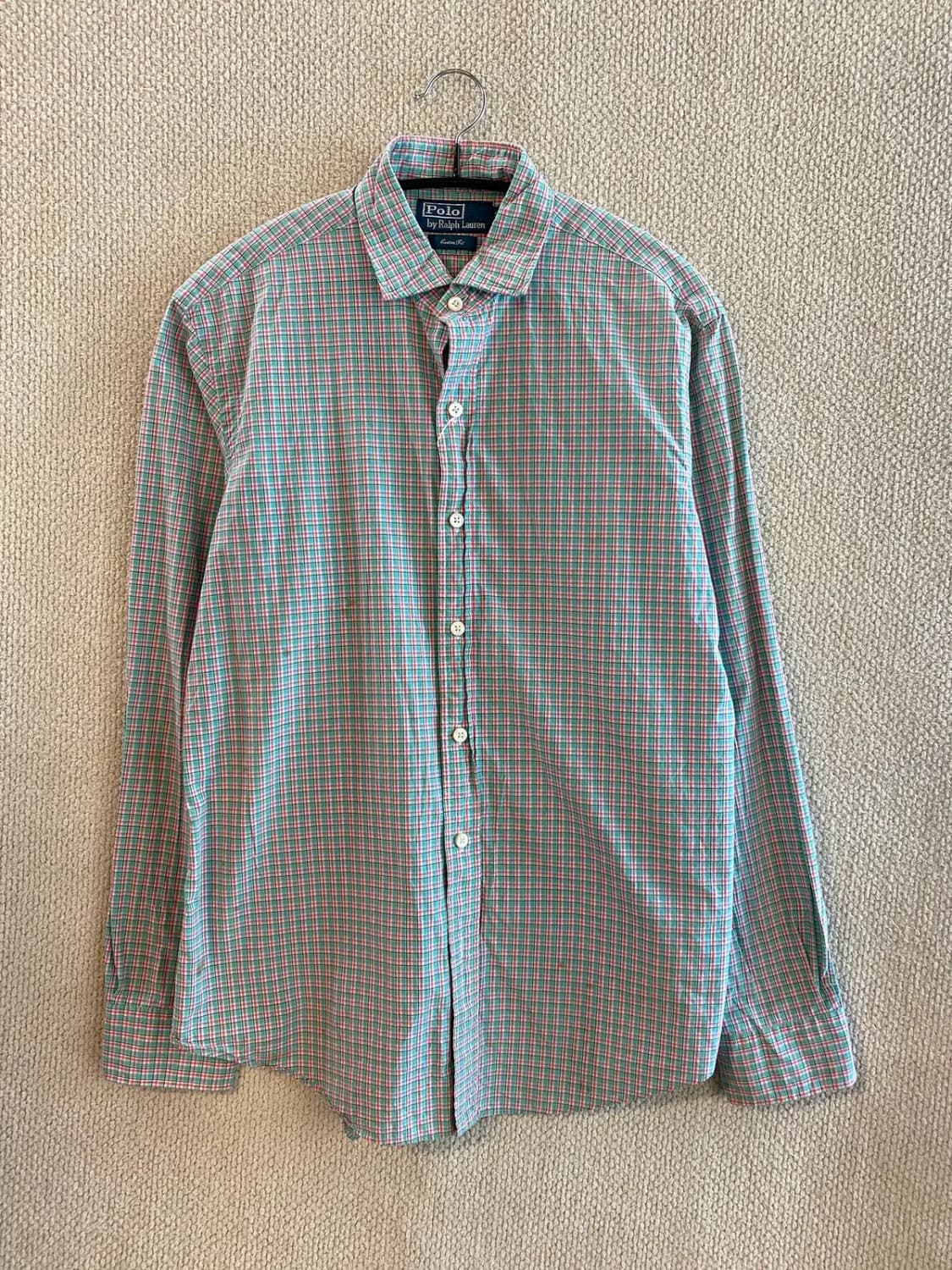 폴로 랄프로렌 체크 셔츠 (Man S~M) B0820 상품이미지3
