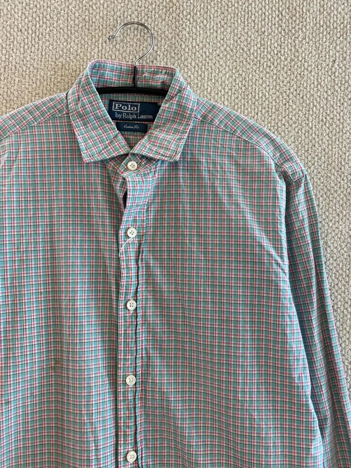폴로 랄프로렌 체크 셔츠 (Man S~M) B0820 상품이미지4