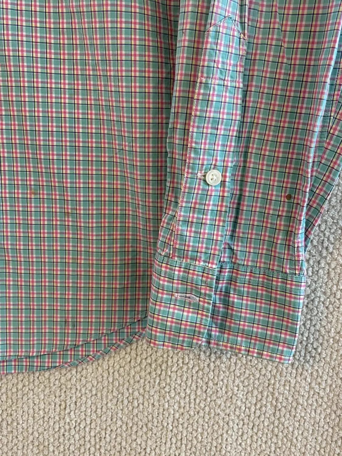 폴로 랄프로렌 체크 셔츠 (Man S~M) B0820 상품이미지8