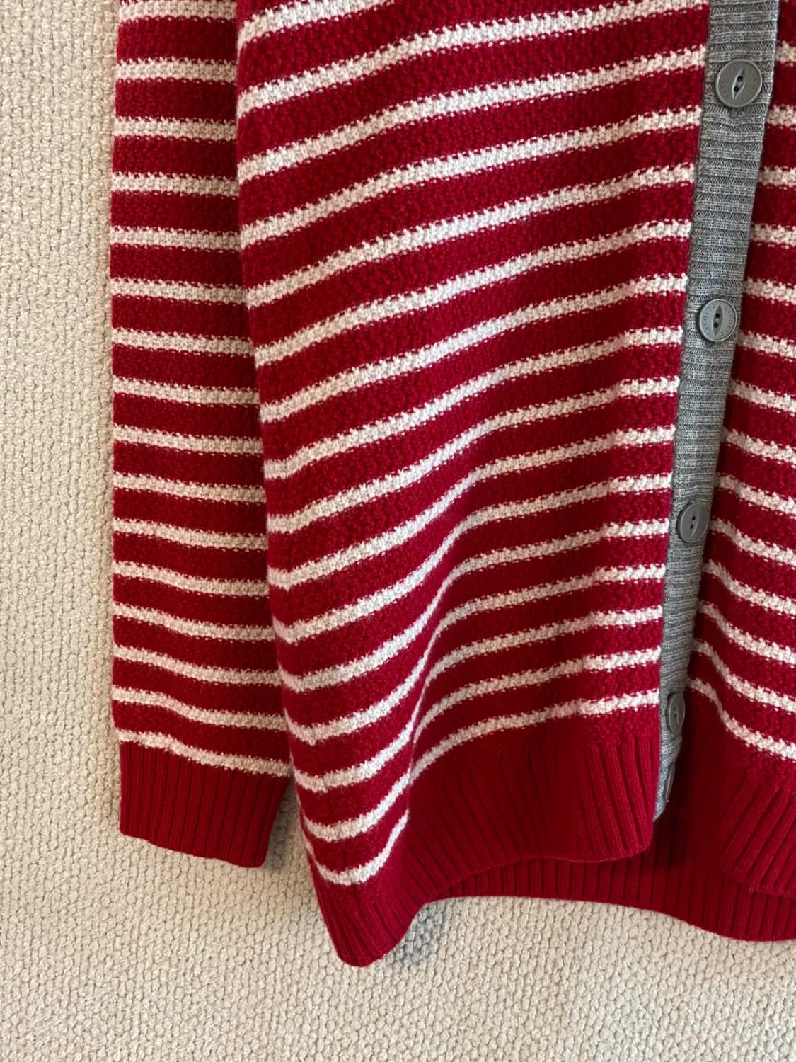 라코스테 스트라이프 가디건 (Woman M~L) B0819 상품이미지4