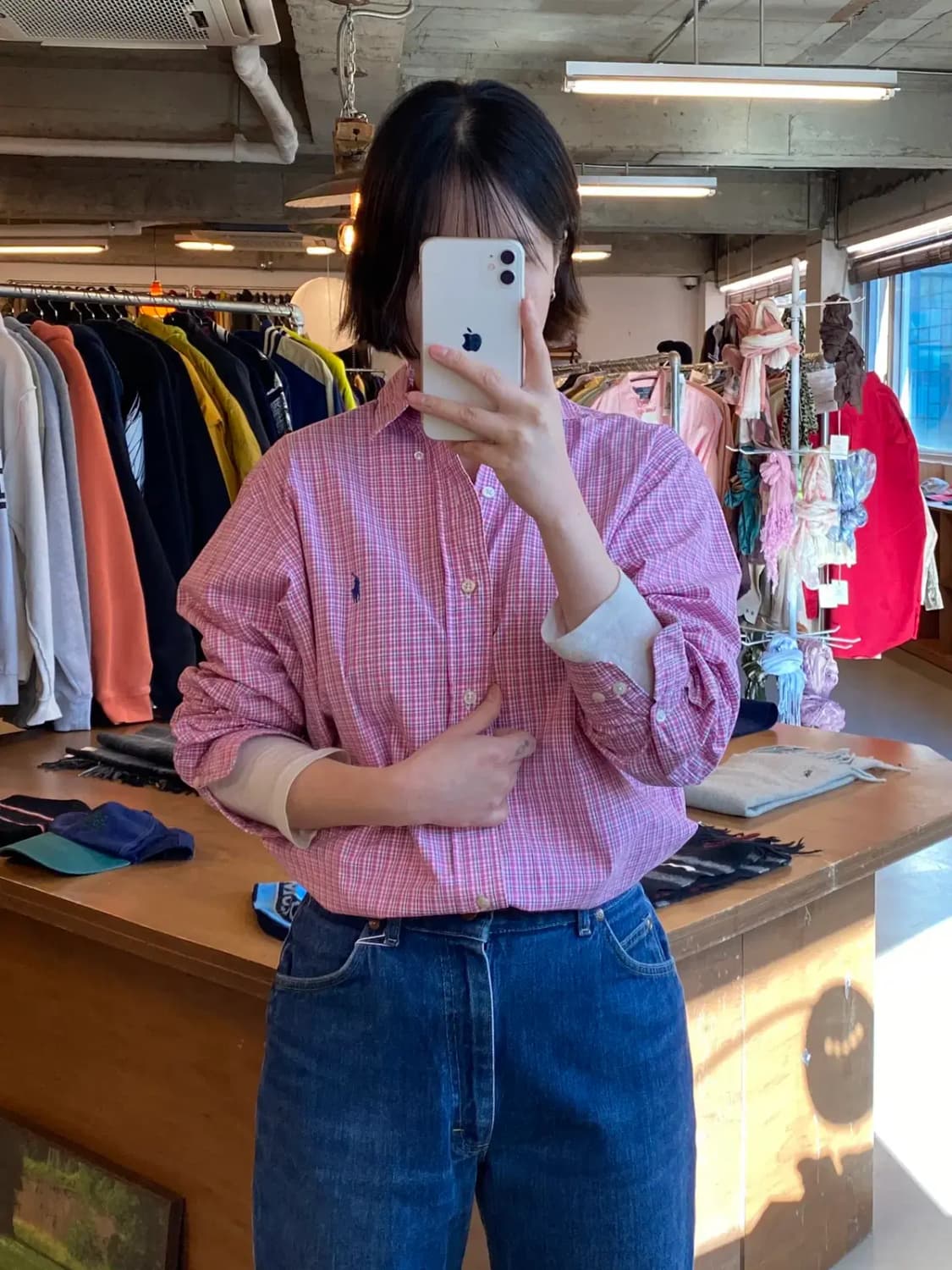 폴로 랄프로렌 스트라이프 셔츠 (Man M) B0812 상품이미지2