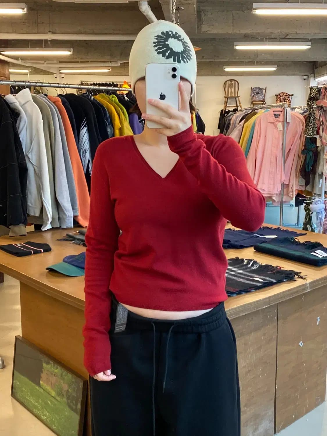 프라다 브이넥 니트 (Woman S) B0832 상품이미지1