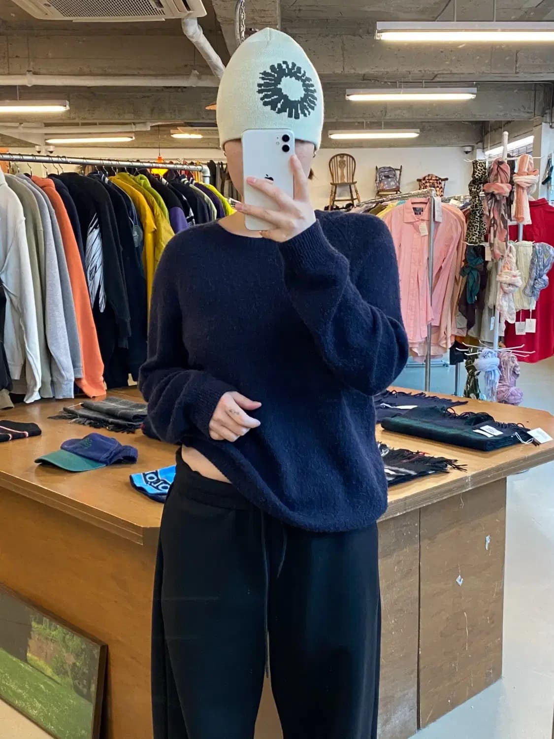 아페쎄 라운드 니트 (Woman L) B0829 상품이미지1