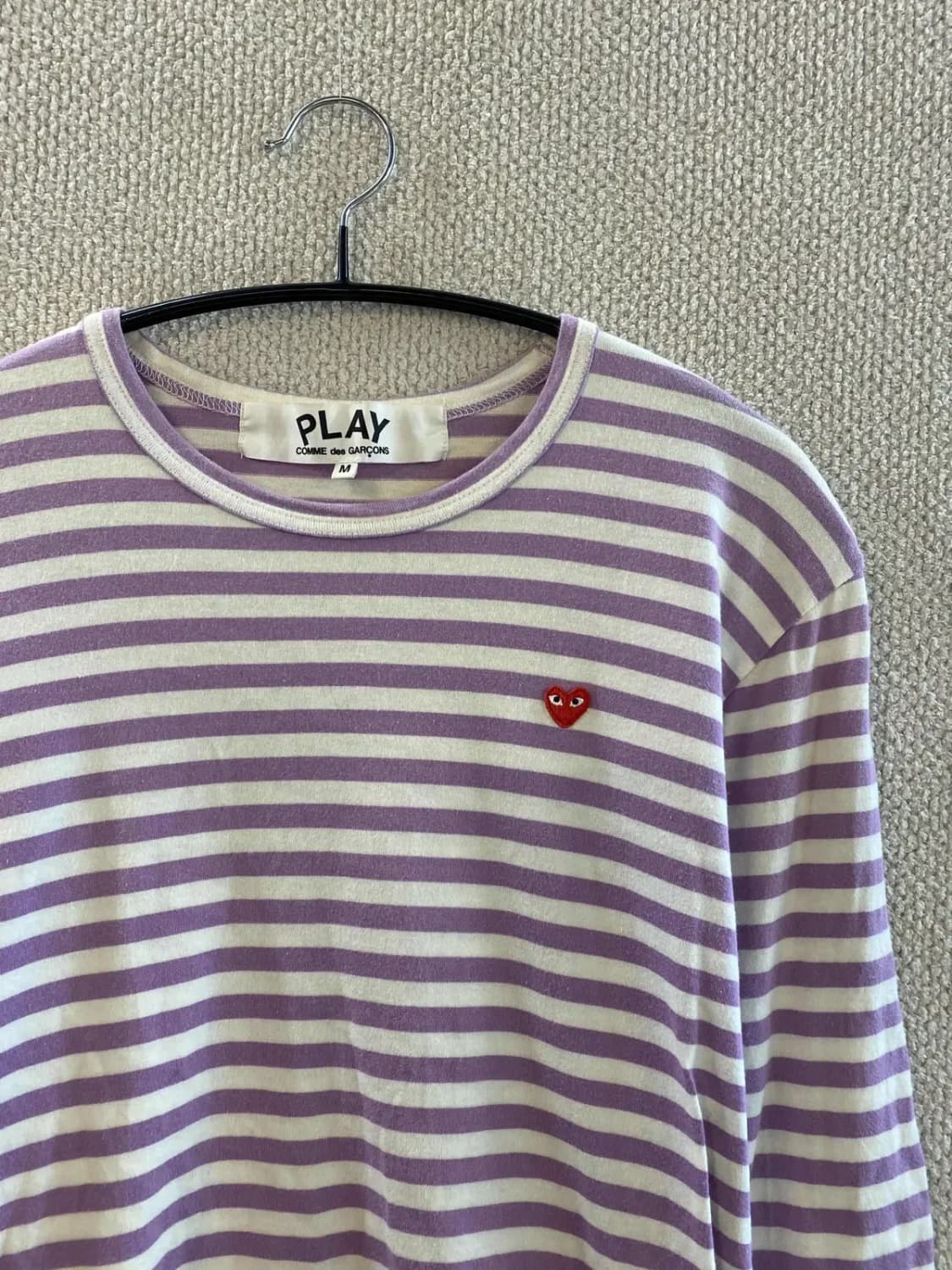 꼼데가르송 스트라이프 티셔츠 (Woman M) B0828 상품이미지3