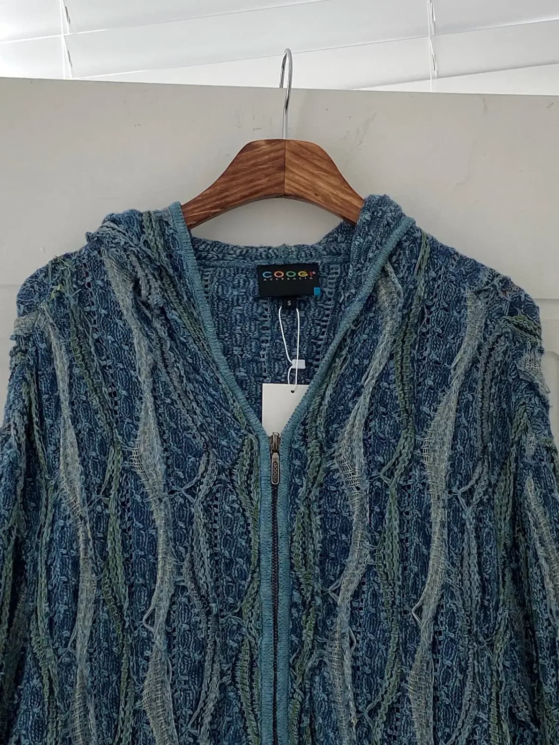 쿠지 후드 니트 집업 (Man 2XL) 12415 상품이미지4