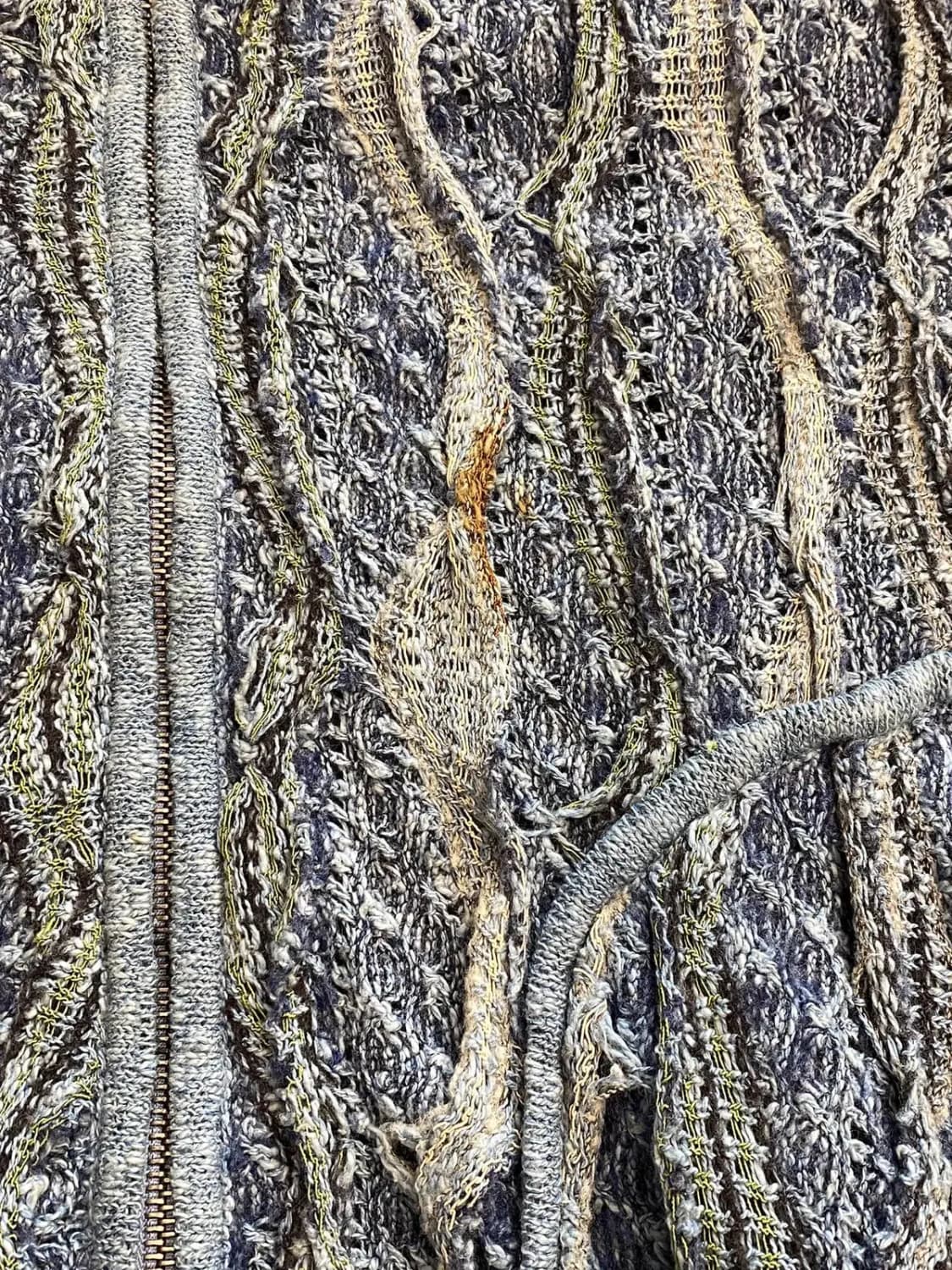 쿠지 후드 니트 집업 (Man 2XL) 12415 상품이미지6