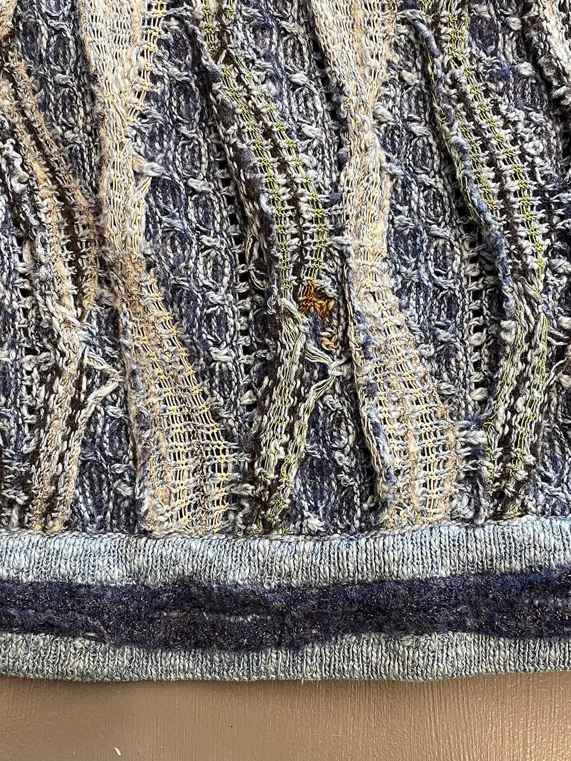 쿠지 후드 니트 집업 (Man 2XL) 12415 상품이미지8