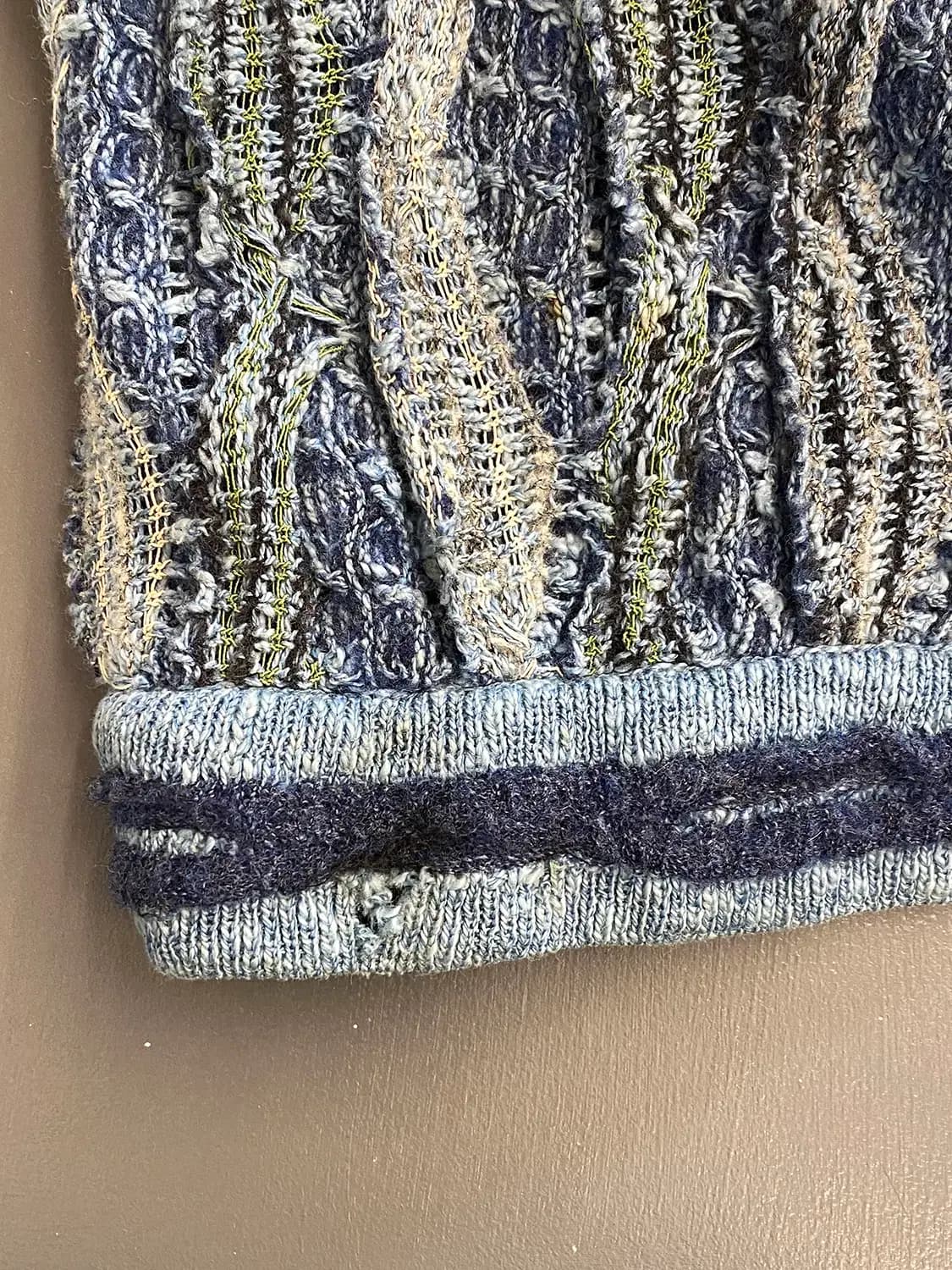 쿠지 후드 니트 집업 (Man 2XL) 12415 상품이미지9