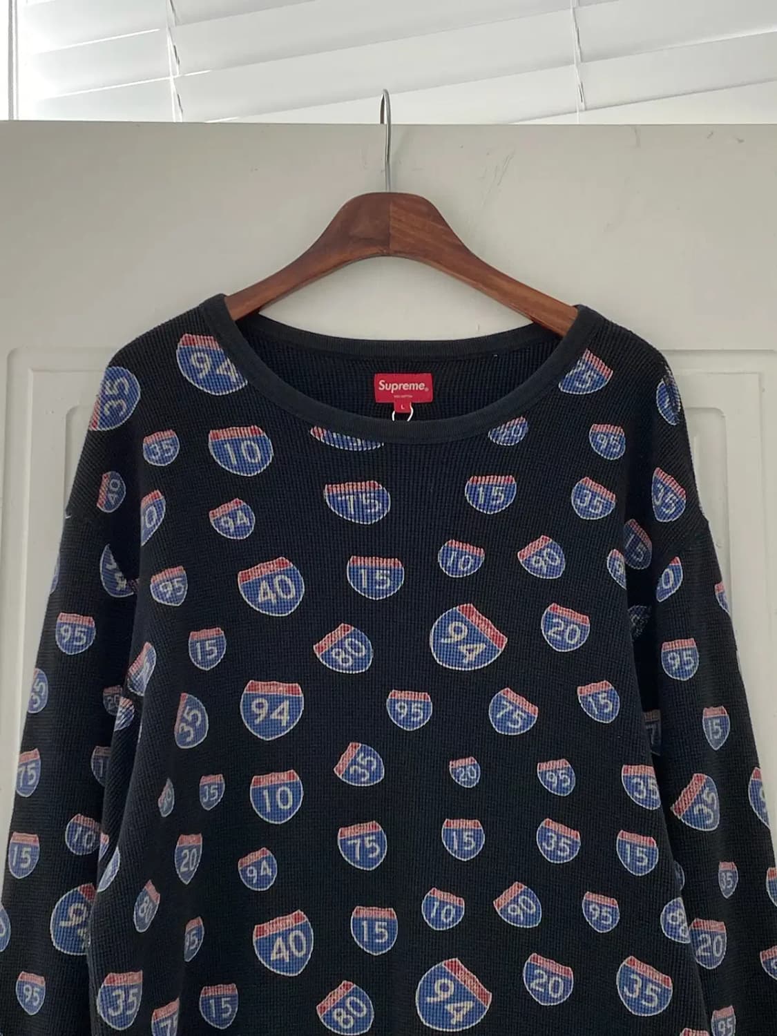 슈프림 와플 티셔츠 (Man XL) 12411 상품이미지5